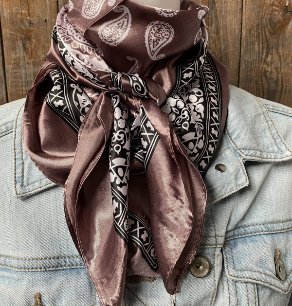 RD 2 Tone Paisley Wild Rag