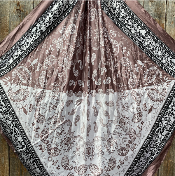 RD 2 Tone Paisley Wild Rag