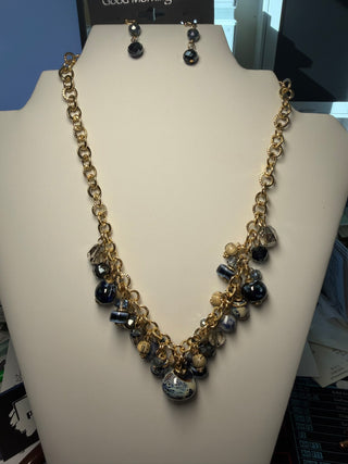 DC Navy Marble Cluster Set
