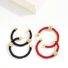 Braided Hoop Earrings