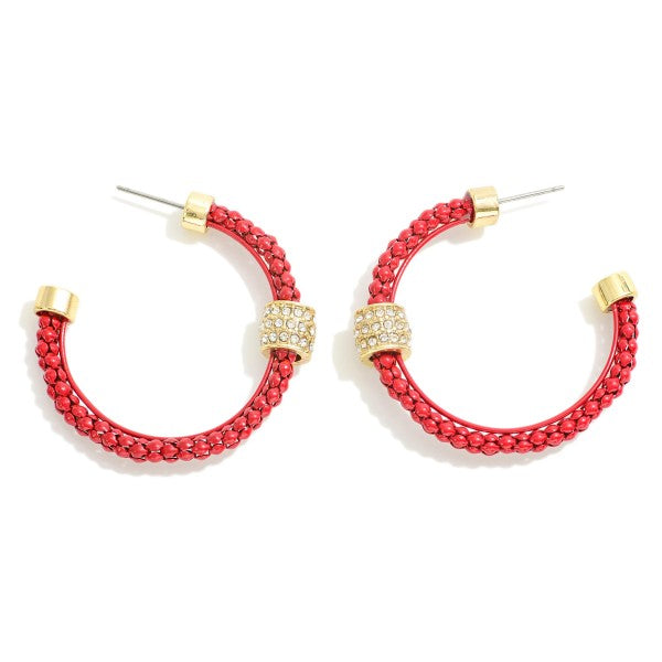 Braided Hoop Earrings