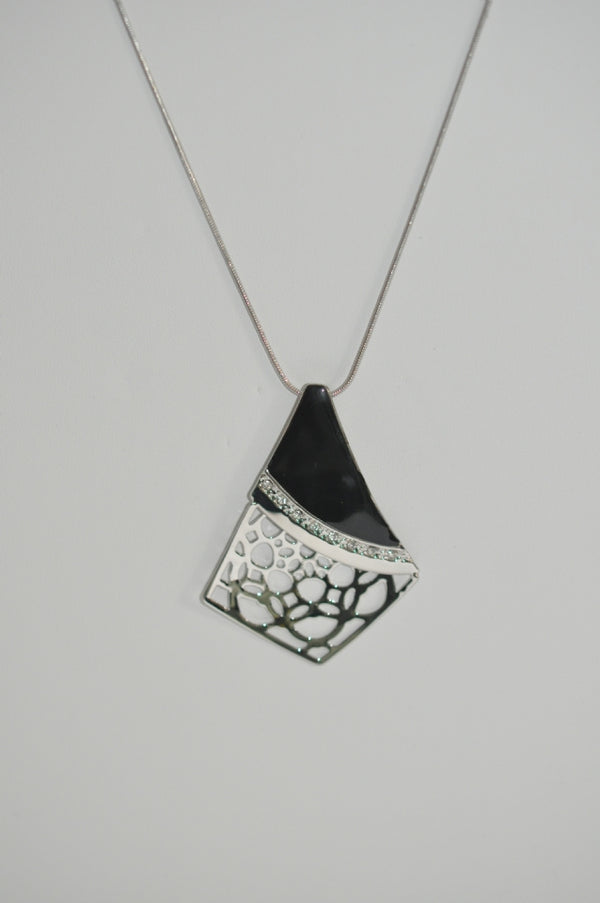 DC Midnight Mosaic Pendant Necklace