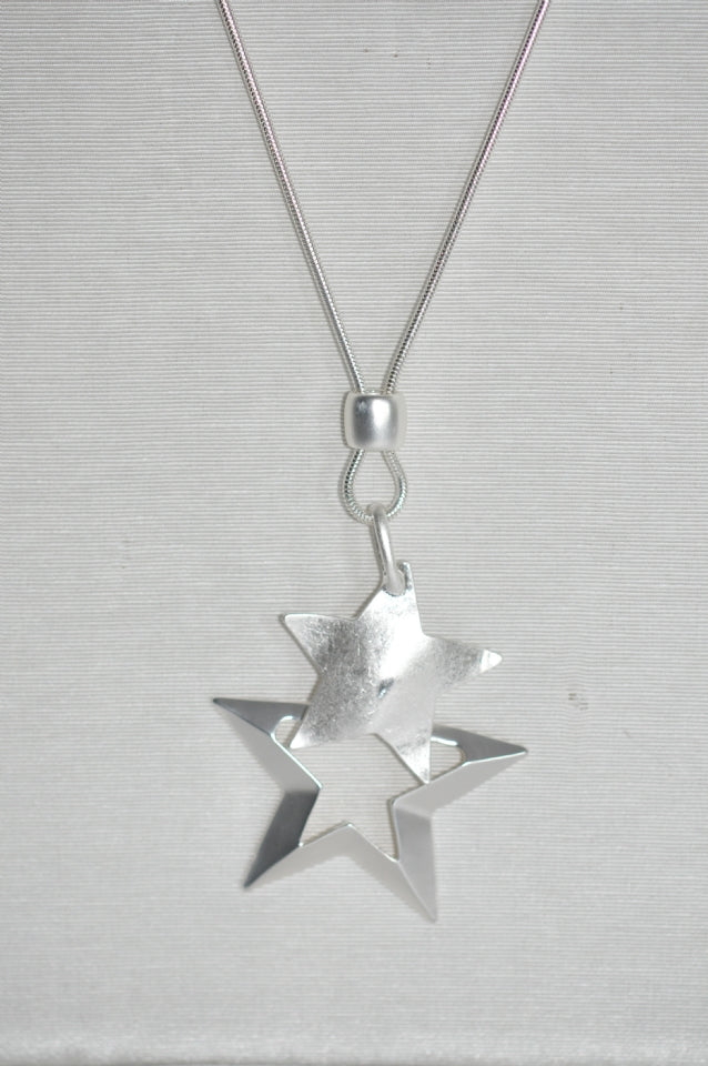DC Double Star Shine Necklace