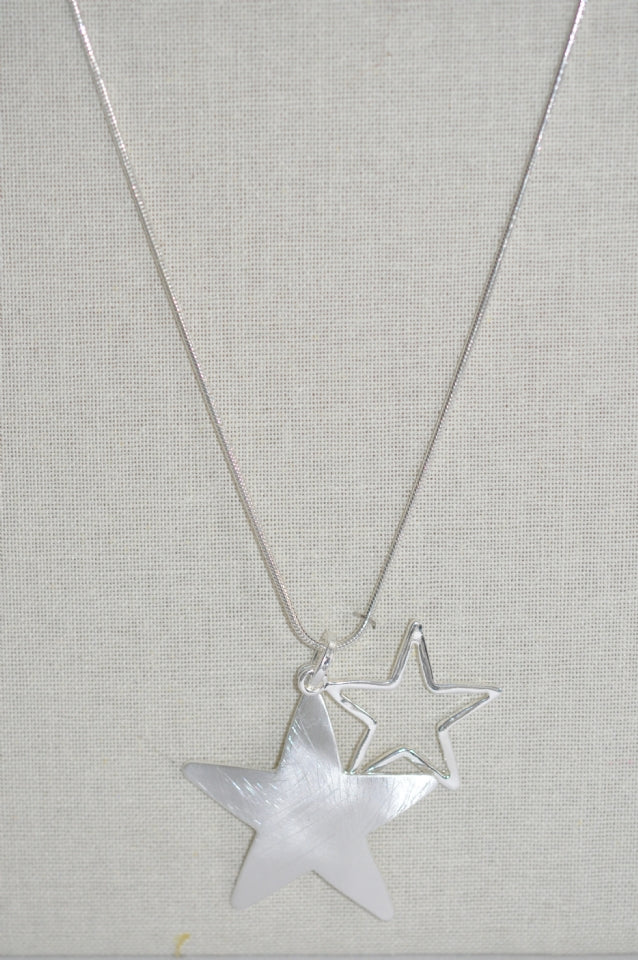 DC Layered Star Glow Necklace