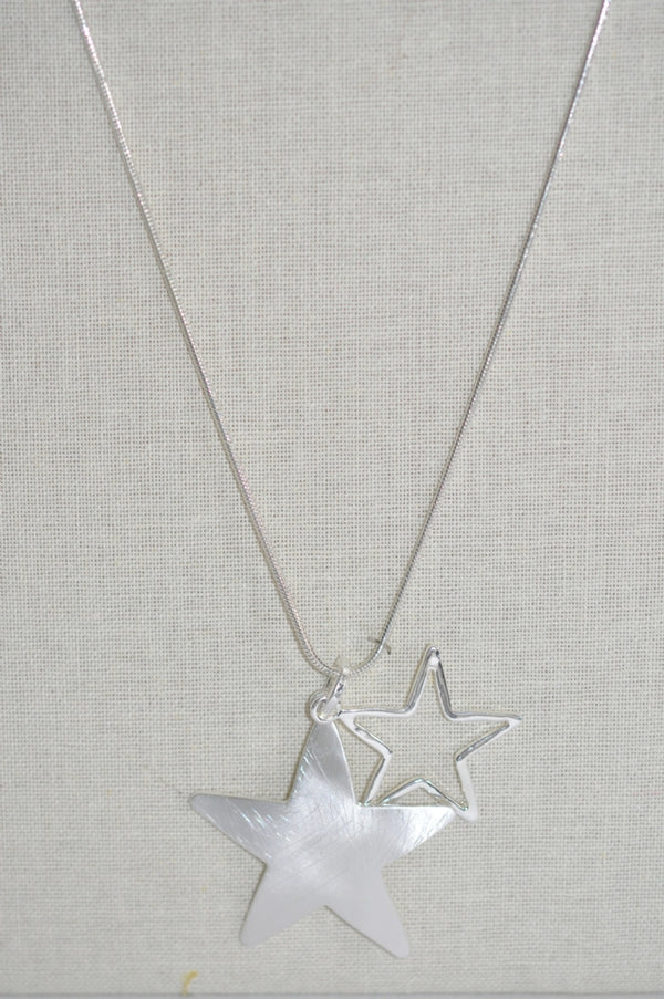 DC Layered Star Glow Necklace