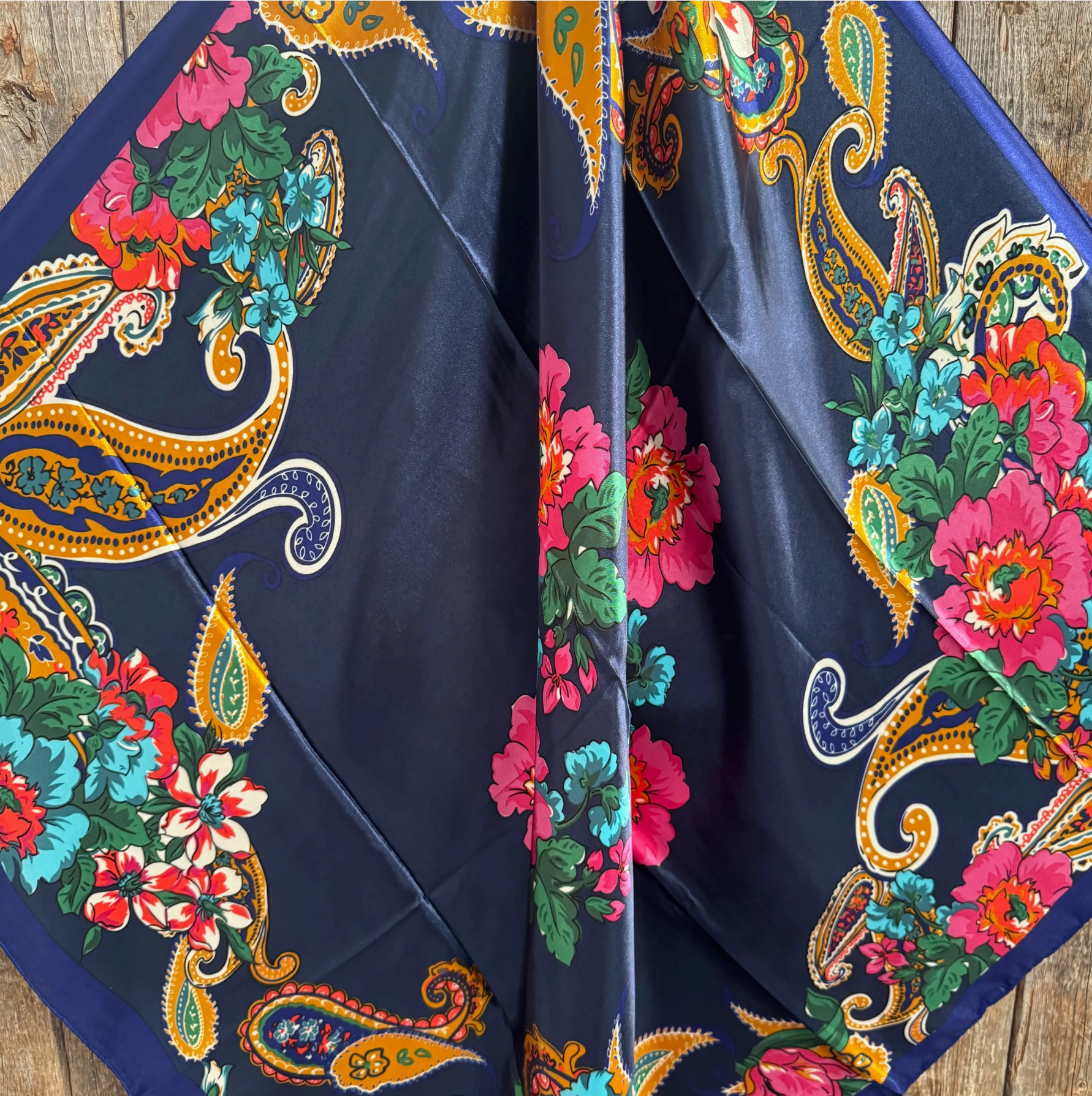 RD Colorful Paisley Wild Rag