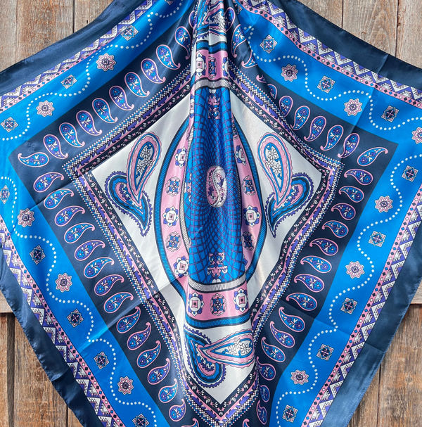 RD Blue/Pink/Purple Wild Rag