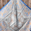 RD Blue Floral Wild Rag