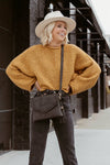 Sloane Crossbody w/ Whipstitch in Parchment
