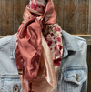 RD Raspberry Floral Wild Rag