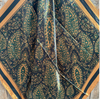 RD Green & Tan Floral Wild Rag