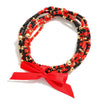 Beaded Stretch Bracelets Red/White