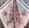 RD Tan/Brown Dotted Paisley Wild Rag