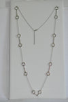 DC Silver Bit Link Necklace-34 Inch