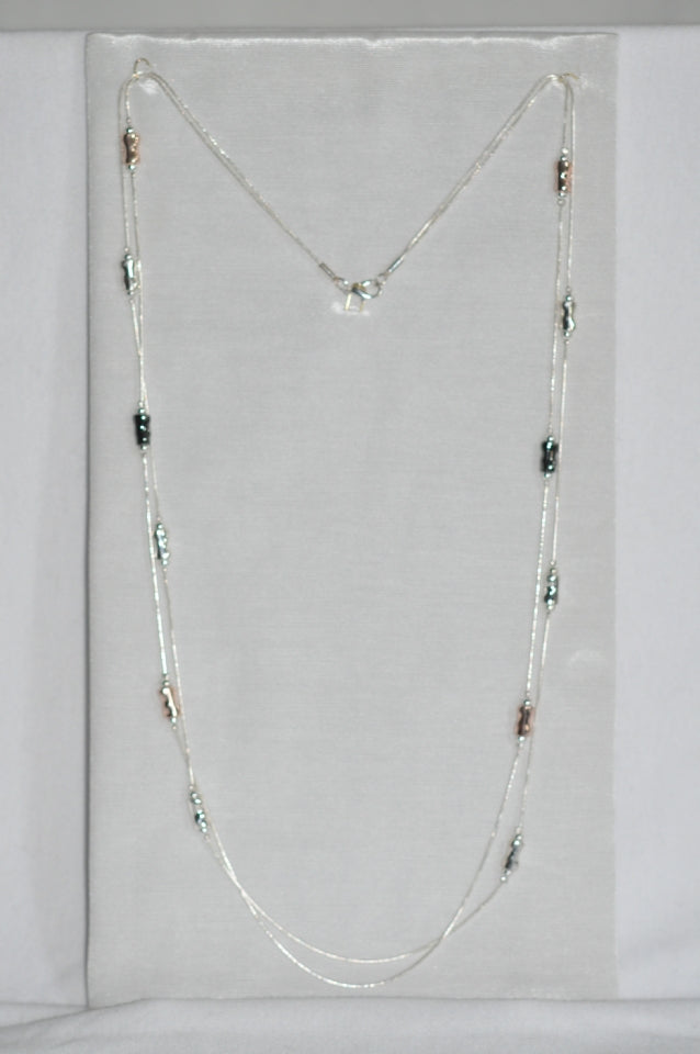 DC Twilight Spark Double-Strand Necklace