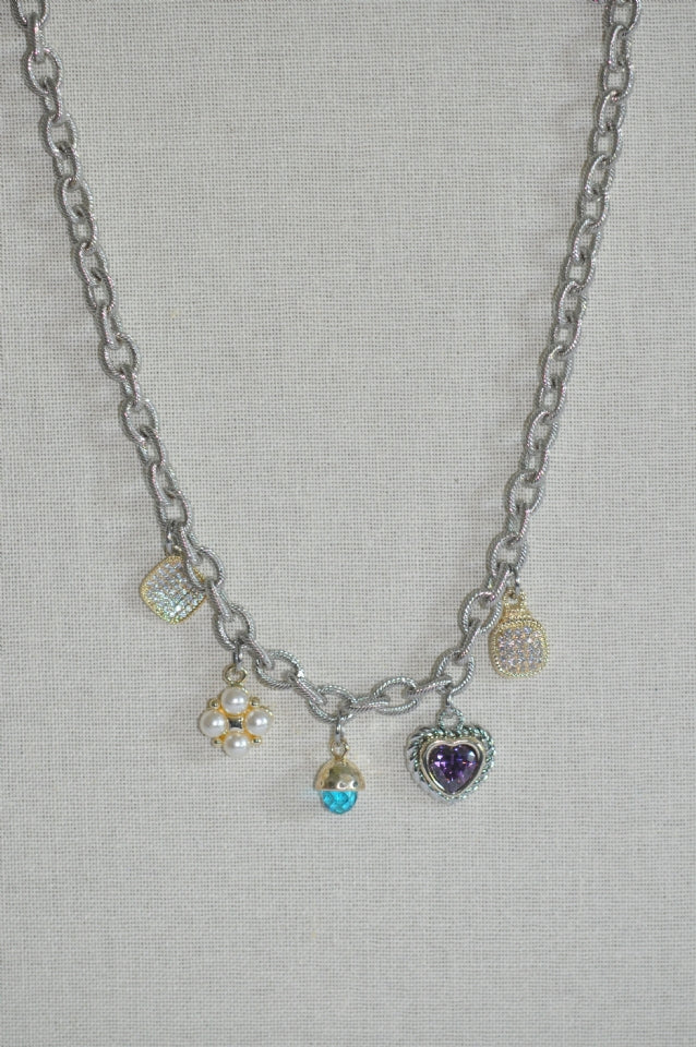 DC Charm Story Link Necklace