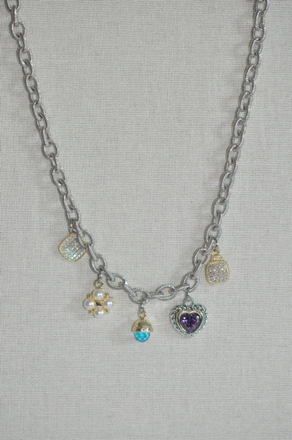 DC Charm Story Link Necklace