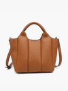 Maddox Satchel in Merlot