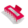 Claw Hair Clip Red/White