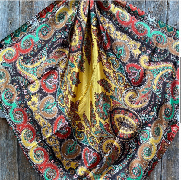 RD Multi-Colored Paisley Wild Rag