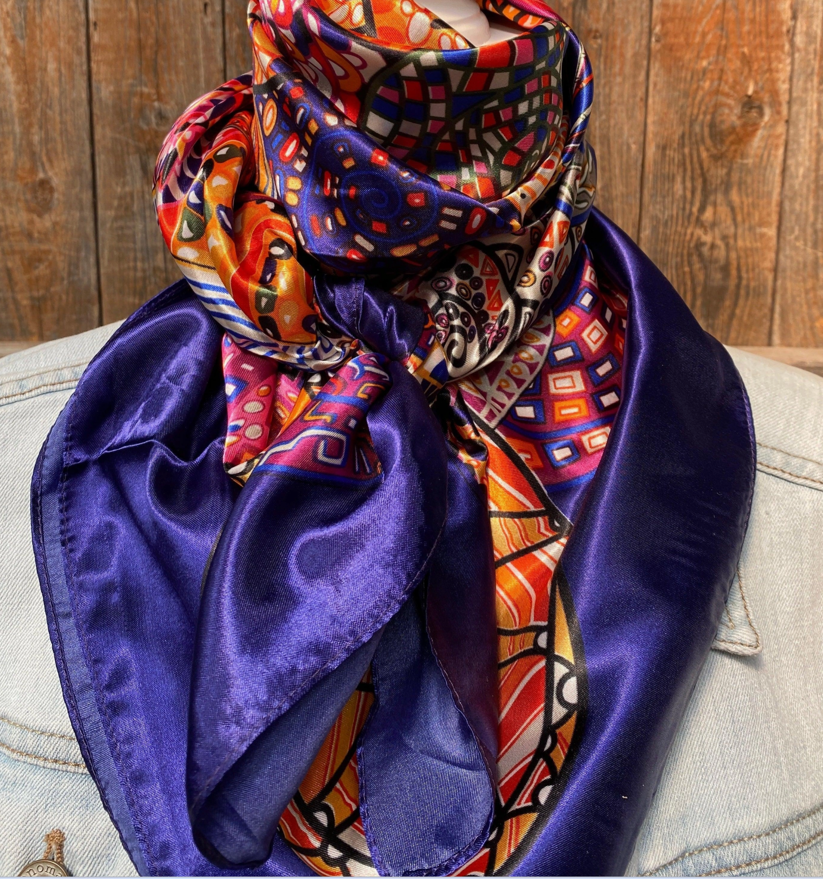 RD Multi-Colored Fiesta Wild Rag