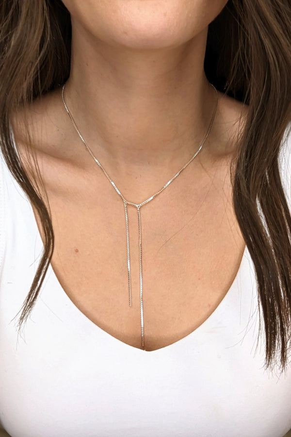 Catherine Necklace in Silver