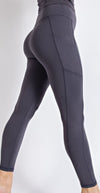 RM Side Pocket Leggings-Charcoal