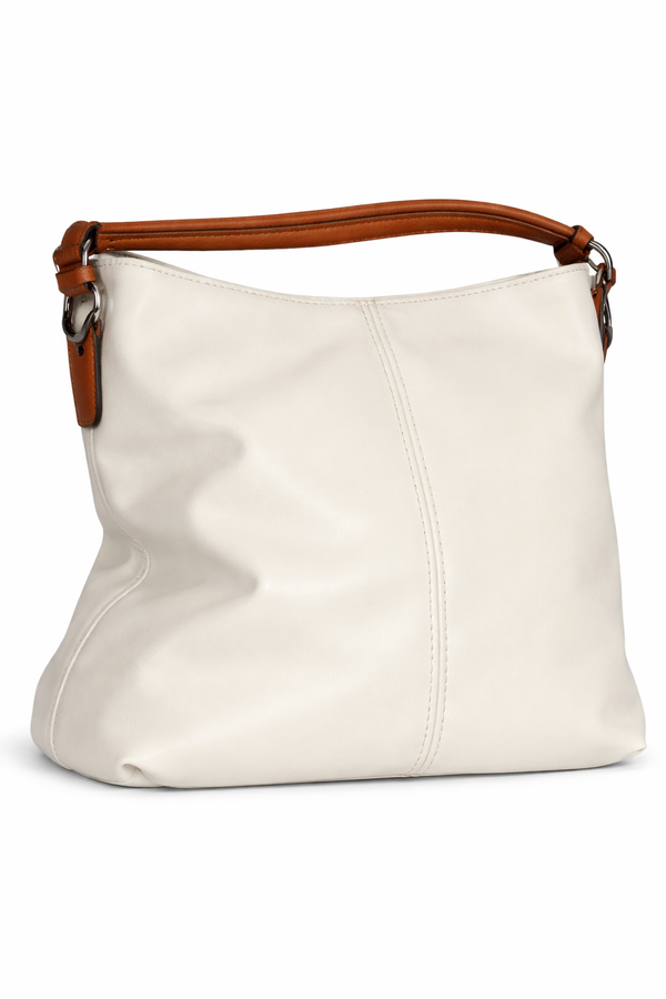 DC Cream Soft Hobo Bag