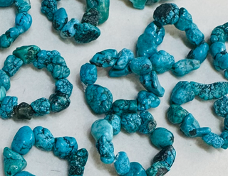 Chunky Turquoise Bandana Stretch Charm