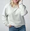 MM Corrine Ribbed Pullover in Light Gray