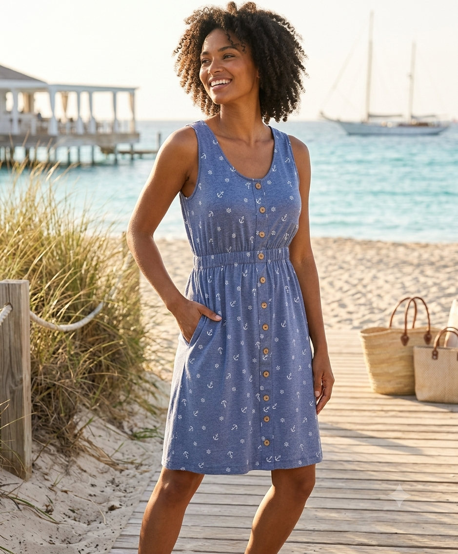 MM Beverly Nautical Dress