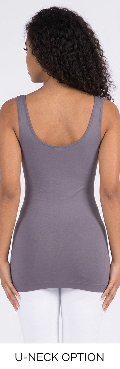 Y Seamless Tank (Shark Gray)