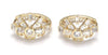 SJ Gold CZ-S Huggie Earrings