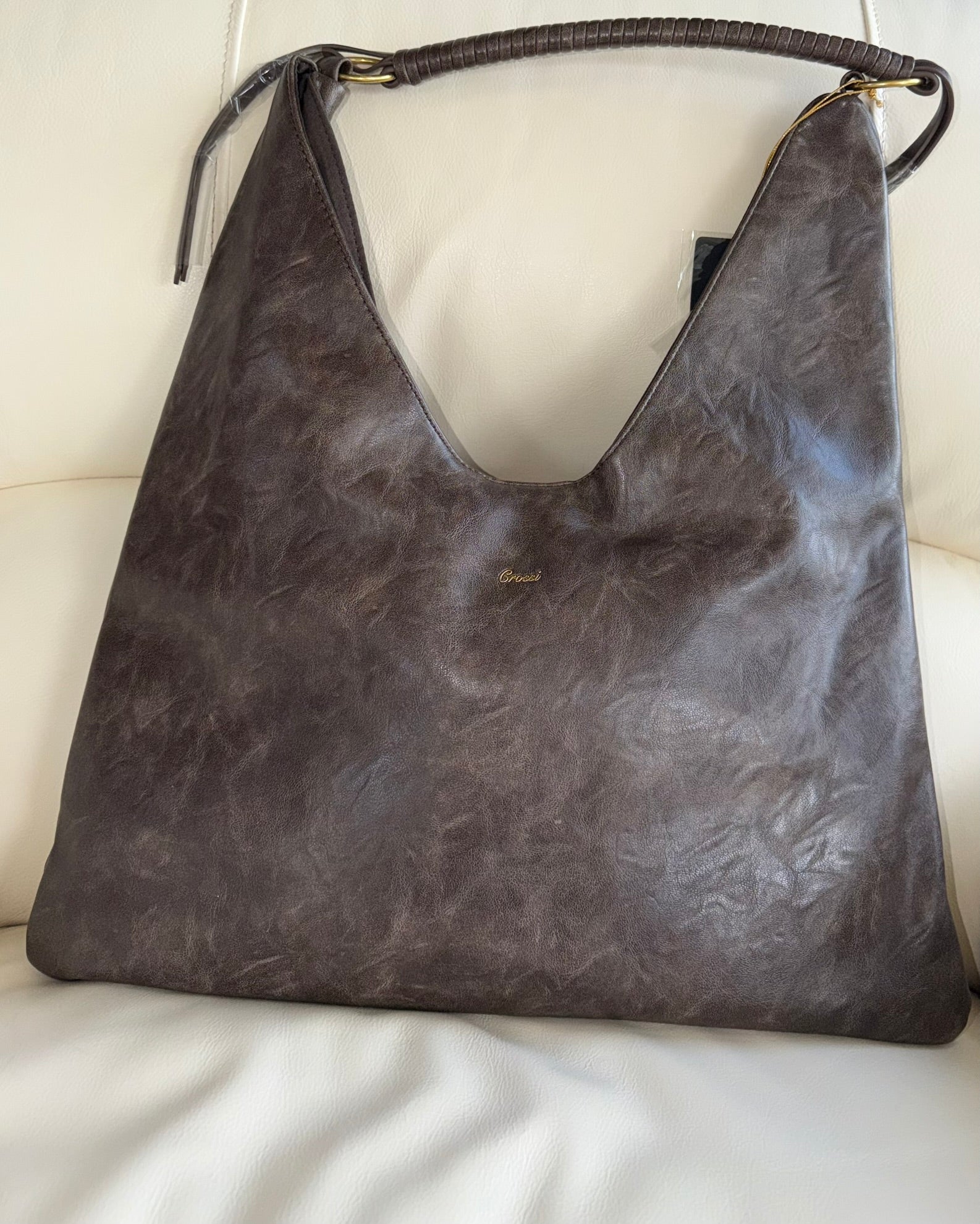 LD Caroline Hobo Bag in Espresso