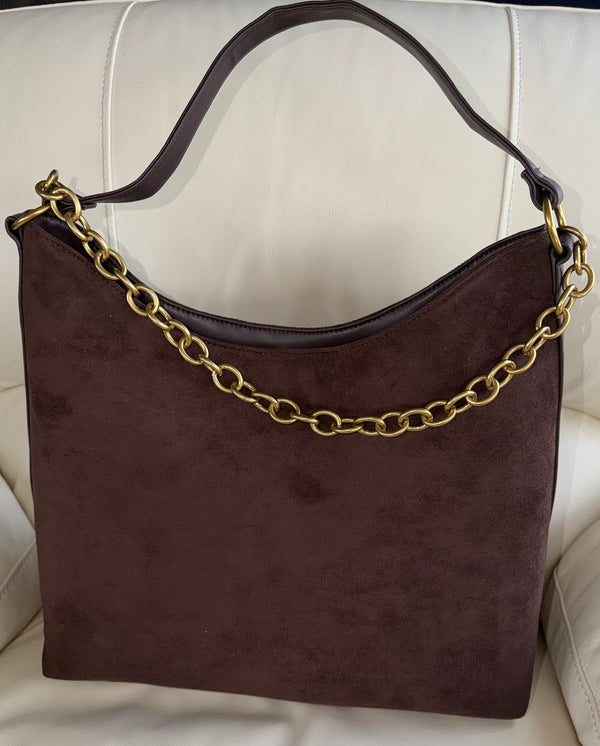 LD Sava Suede in Espresso Truffle