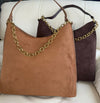 LD Sava Suede in Warm  Cognac