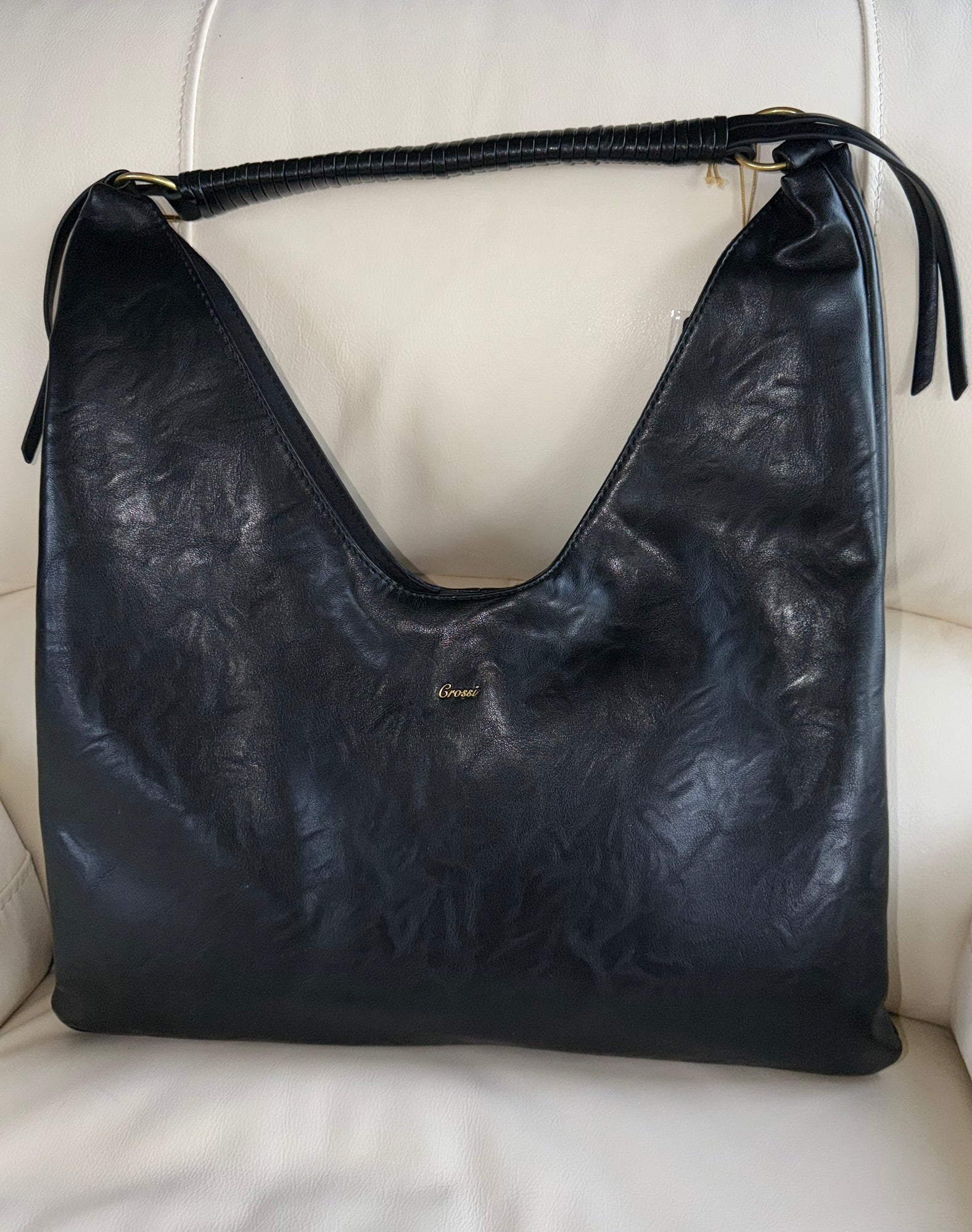 LD Caroline Hobo Bag in Black