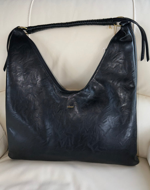 LD Caroline Hobo Bag in Black