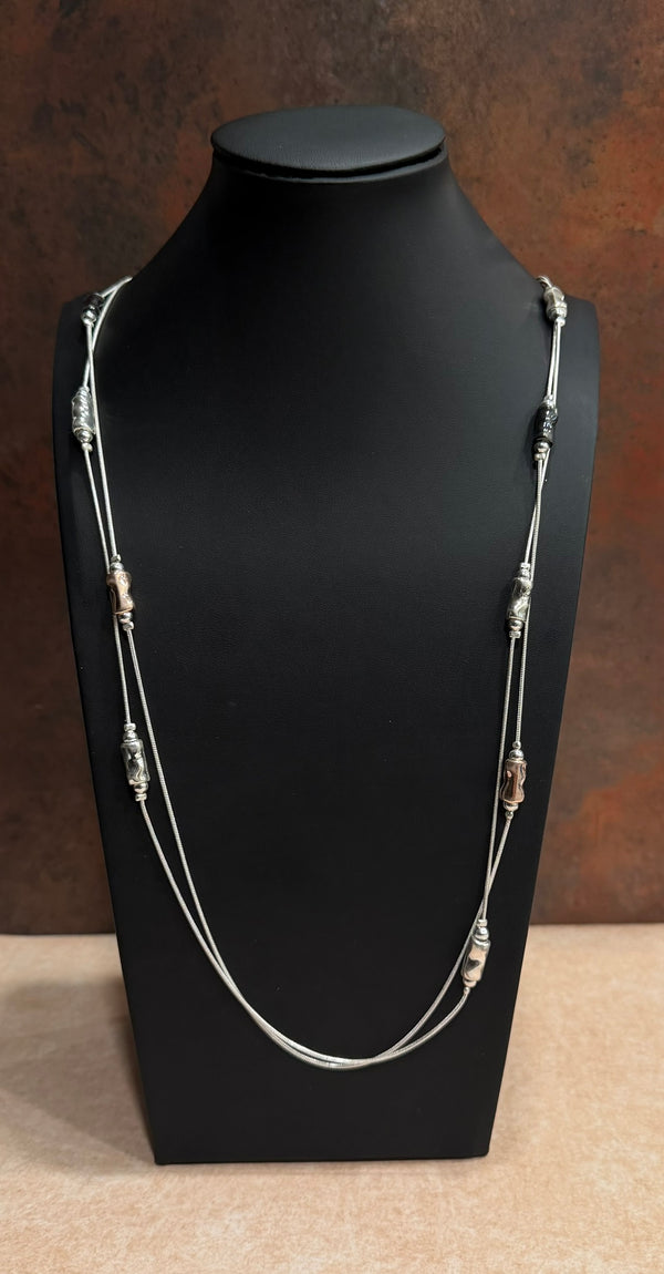 DC Twilight Spark Double-Strand Necklace