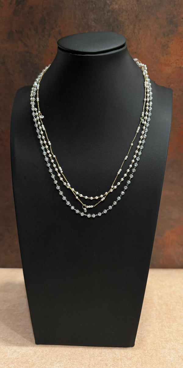 TRIPLE LAYERED NECKLACE