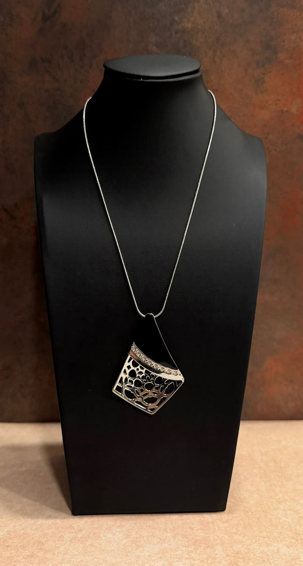 DC Midnight Mosaic Pendant Necklace
