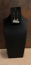DC Golden Glow Square Drop Earrings