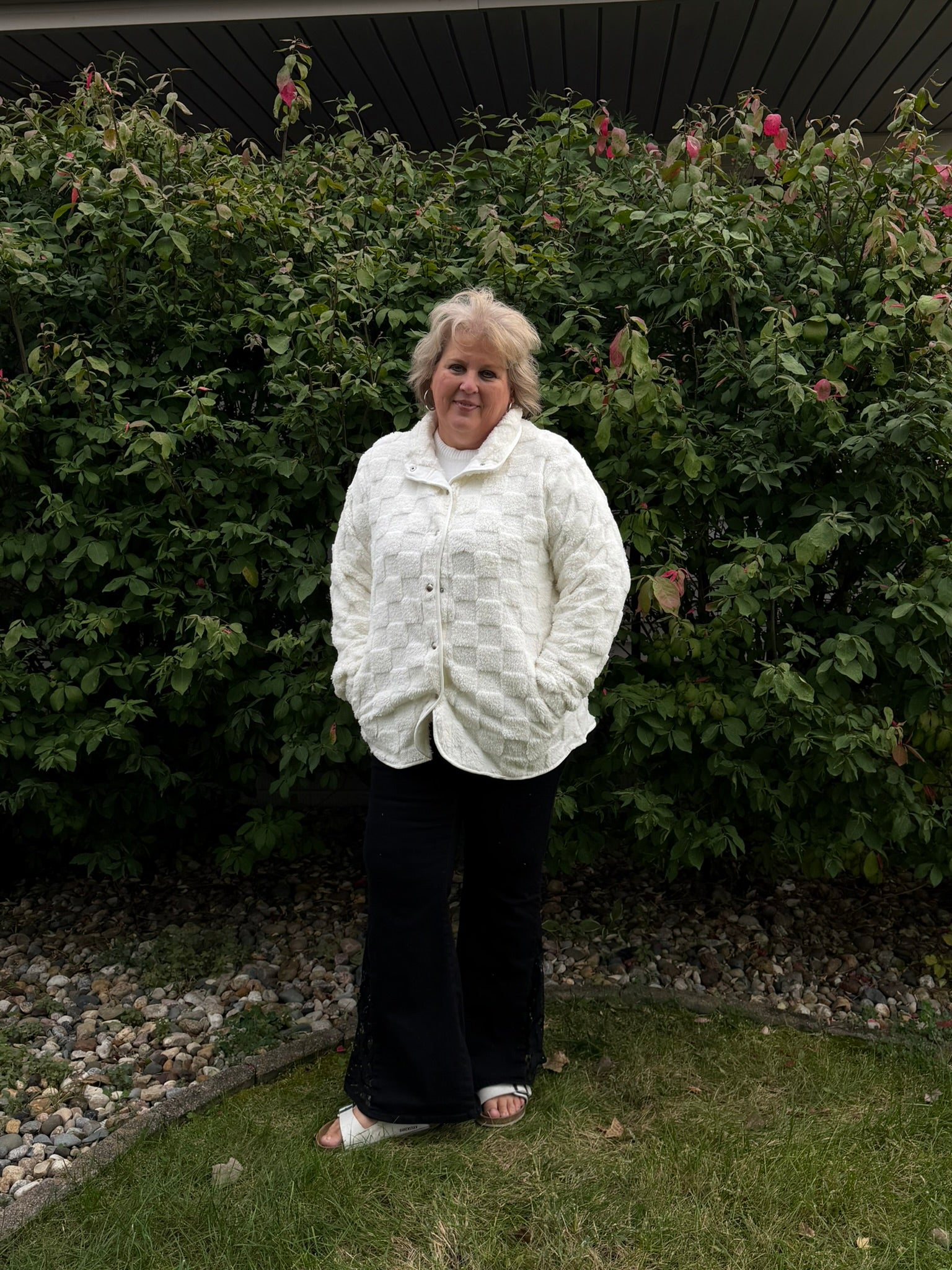 MM Sherpa Jacket-Ivory