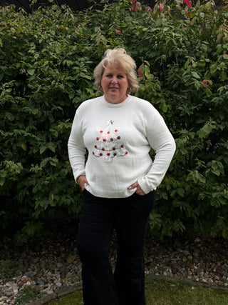 A Holiday Tree Sweater