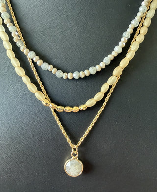 DC Amber & Gray Layered Set