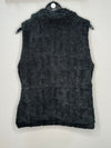 Black Chevron Reversible Vest