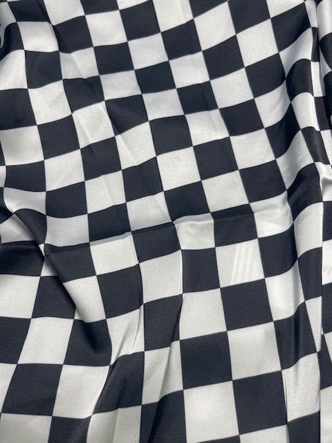 Checkered Print Wild Rags