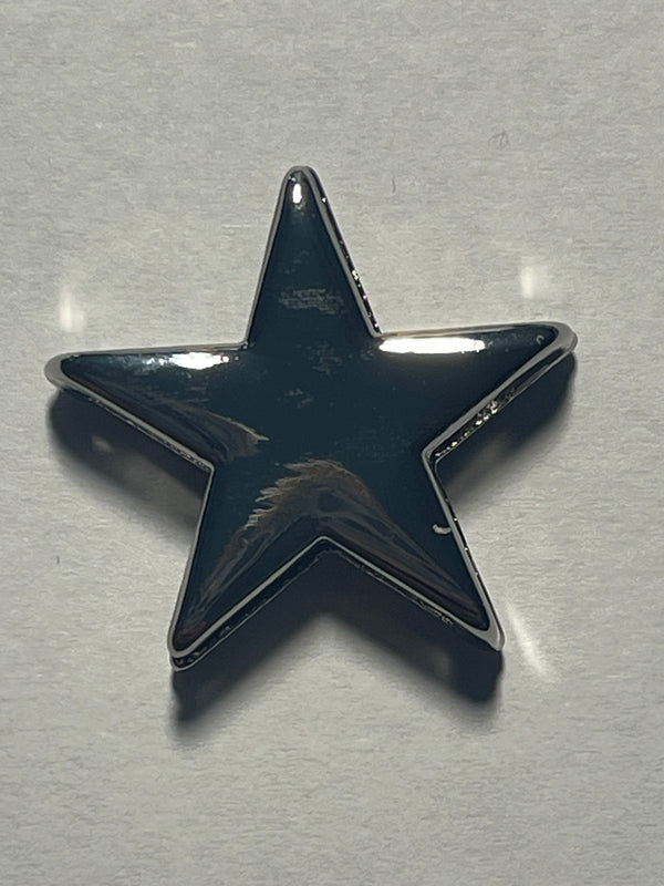 Silver Star Scarf Slide