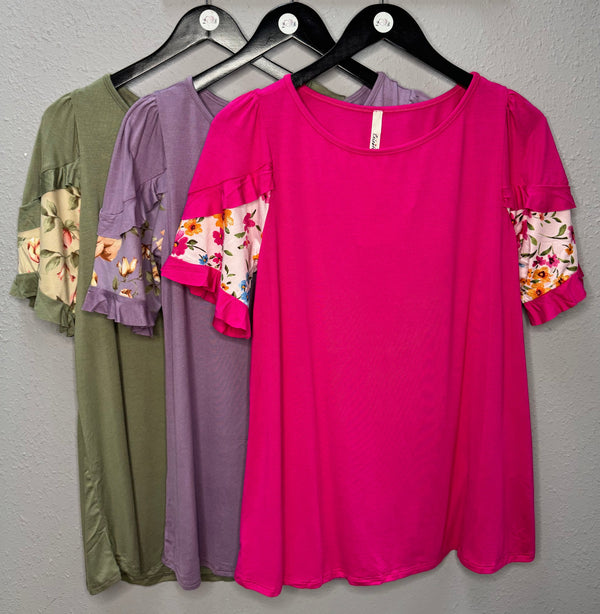 Double Layered Sleeves-Sage