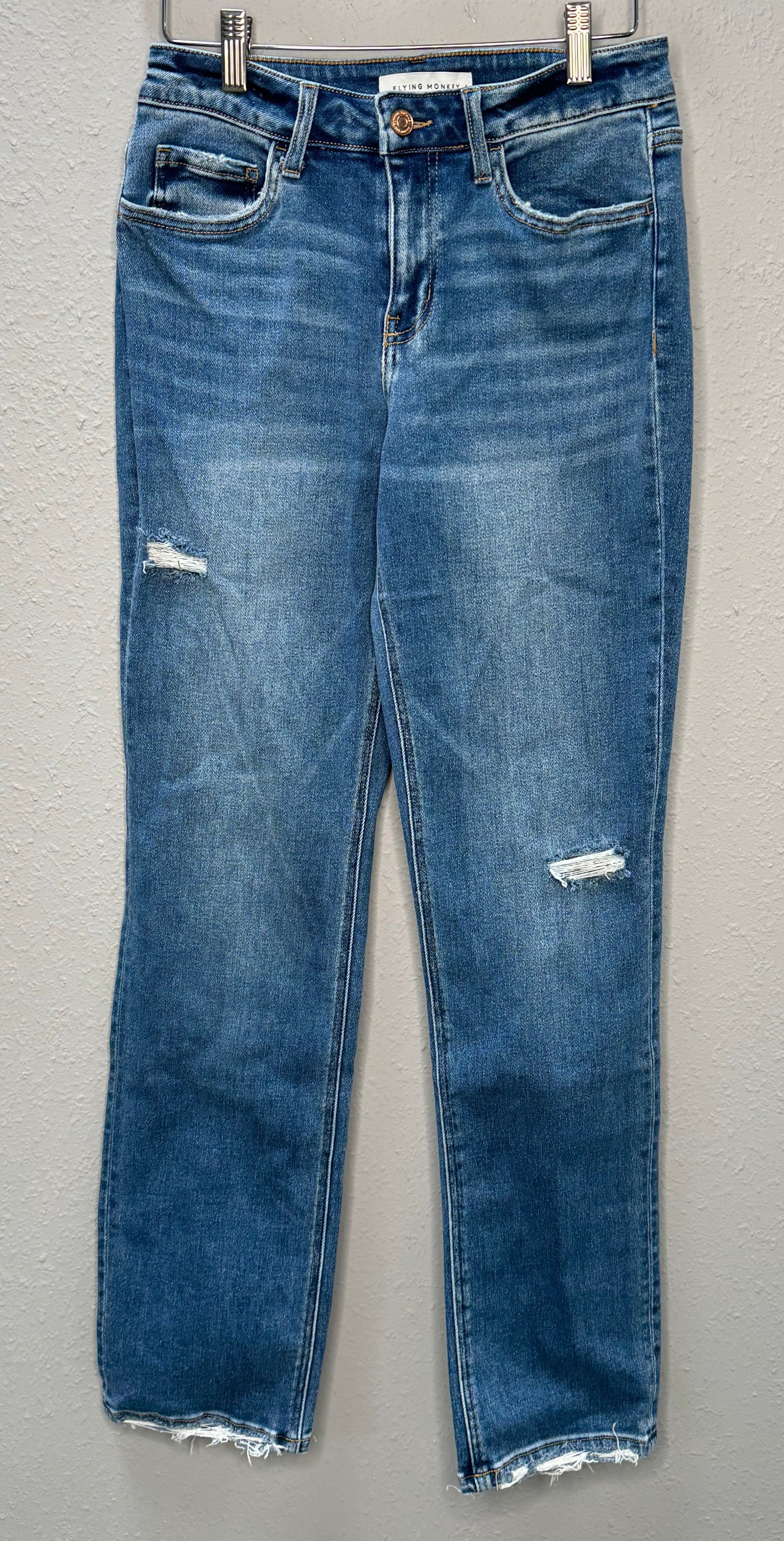 FM Mid Rise Straight Leg Jean